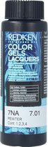 Permanente Kleur Redken Color Gel Lacquers 7NA - Pewter - 60 ml Vloeistof