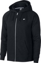 Nike Sportswear Optic Fleece Men's Hoodie Optic Hoodie - Maat: M, Kleur: BLACK