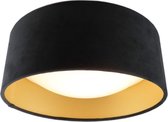 Olucia Dewy - Plafondlamp - Goud/Zwart - E27