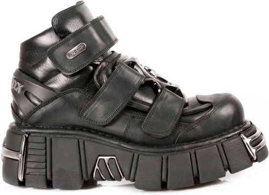 New Rock Lage schoenen -47 Shoes- M-285-S1 Zwart