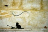 BANKSY Cat and Mouse Canvas Print
