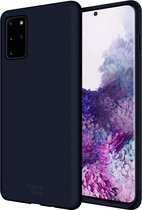 HappyCase Hoesje Siliconen Back Cover Blauw Geschikt voor Samsung Galaxy S20 Plus
