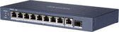 Hikvision DS-3E0510HP-E 8 poort Fast Ethernet Smart unmanaged POE switch met 2x Hi-PoE en 1x RJ45