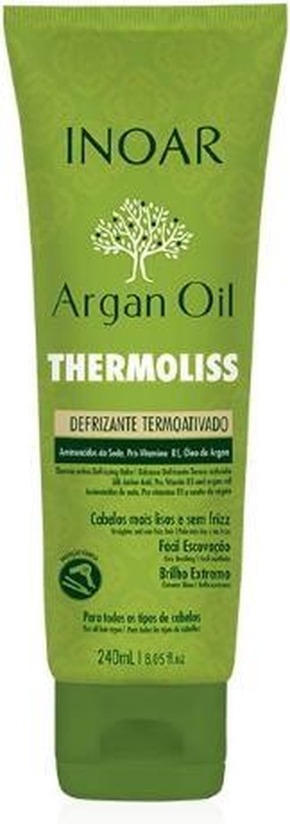 Inoar Argan Oil Thermoliss Hitte Bescherming 240 ML