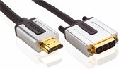 Bandridge High Definition HDMI - DVI Interconnect (HDMI male - DVI male), 2m