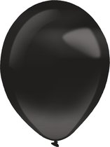 Amscan Ballonnen Pearl 12 Cm Latex Zwart 100 Stuks