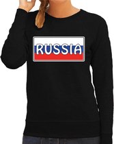 Rusland / Russia landen sweater zwart dames L