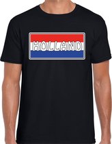 Holland landen t-shirt zwart heren XL