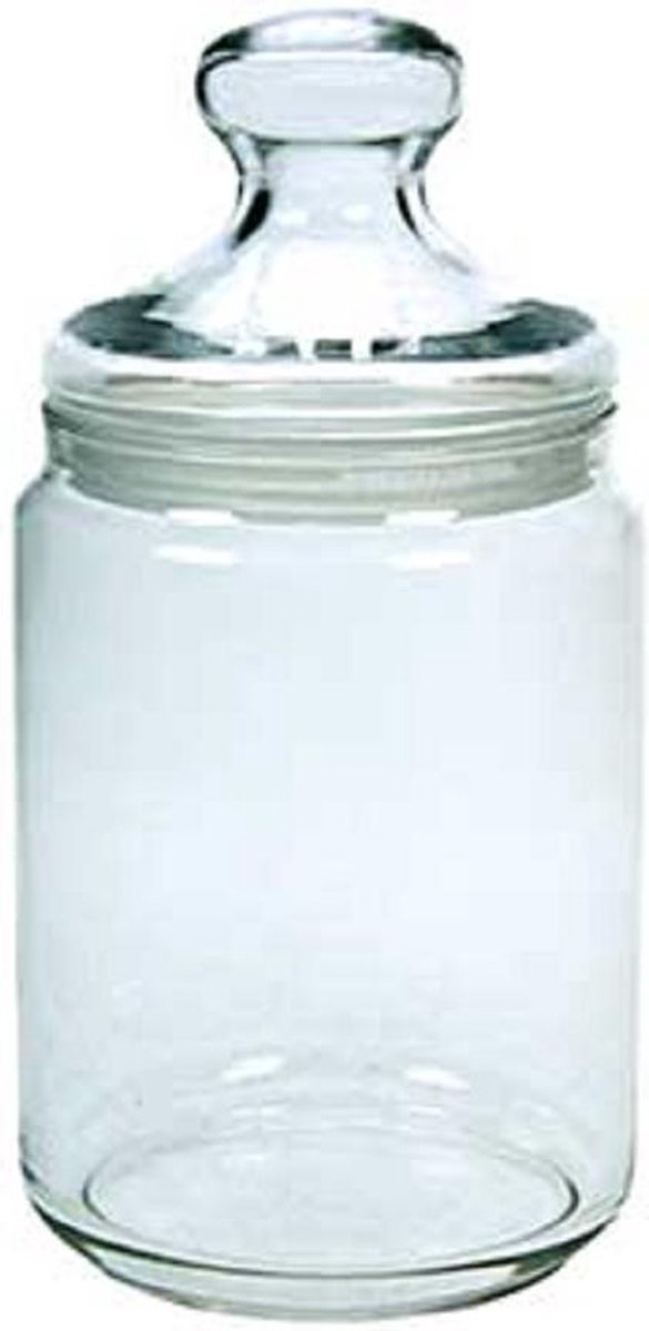 1 pièce Luminarc dose Big Pot Club bocal en verre avec couvercle stockage bidon 2 Litre
