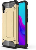 Magic Armor TPU + PC Combination Case voor Huawei Y6 Pro (2019) (Goud)