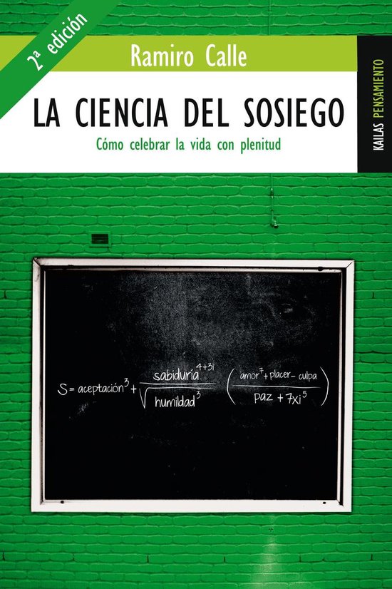 La ciencia del sosiego - cover
