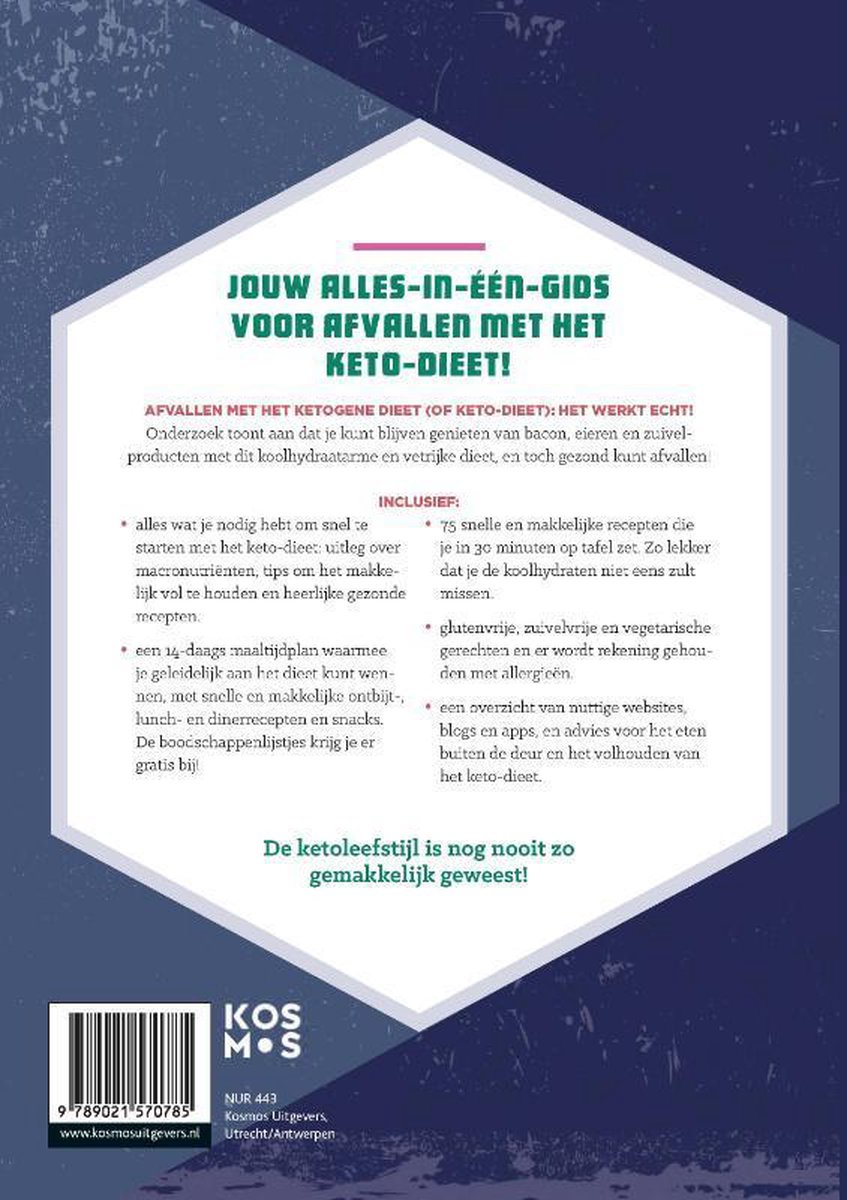 Het keto-dieet compleet - back cover