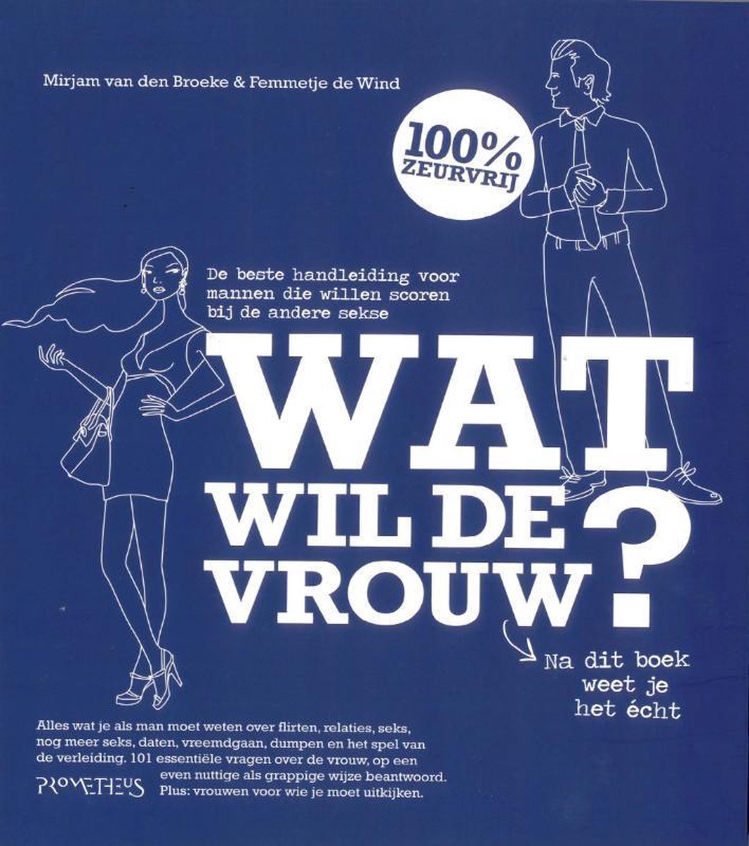 Wat wil de vrouw?, Mirjam van den Broeke 9789044619119 Boeken bol foto