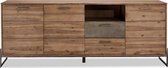 24Designs Mallorca Dressoir - B219 X D50 X H87 Cm - Massief Acaciahout