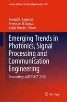 Lecture Notes in Electrical Engineering 649 - Emerging Trends in Photonics, Signal Processing and Communication Engineering