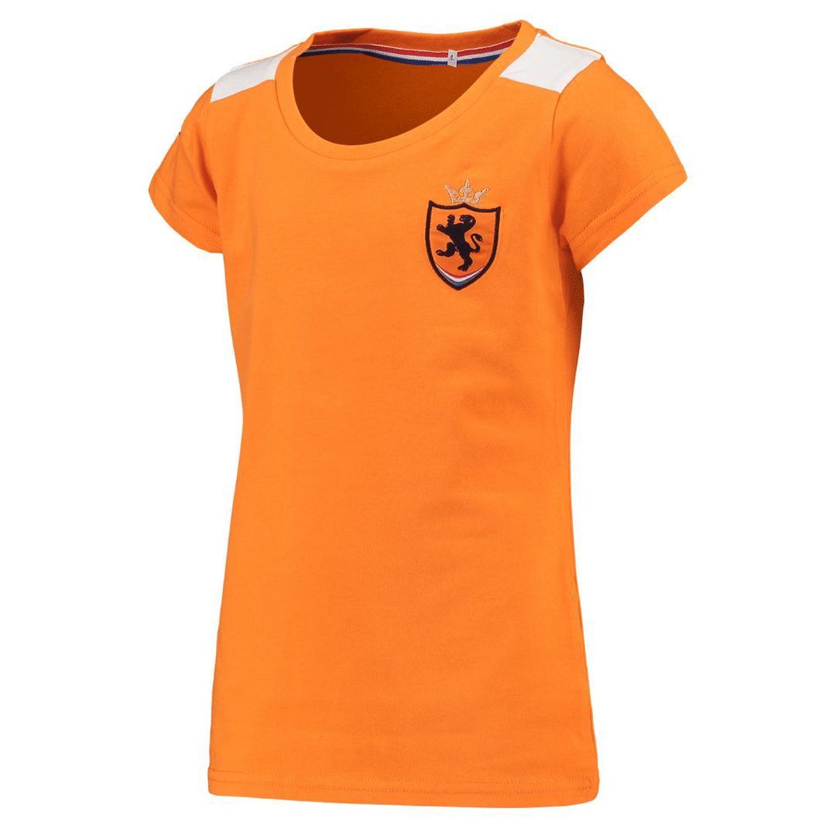 Oranje dames t-shirt - 100% polyester - Holland shirt - Leeuwinnen - maat S