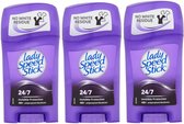 Lady Speed Stick Invisible Protection Deodorant Stick - Anti Transpirant Deo Stick met 24H Zweet Bescherming en Anti Witte Strepen - Deodorant Vrouw - 3 Stuks