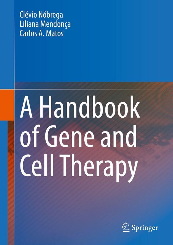 A Handbook of Gene and Cell Therapy - cover