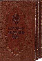 Kelime Anlamlı Kur'an-ı Kerim Meali (3 Kitap Takım )