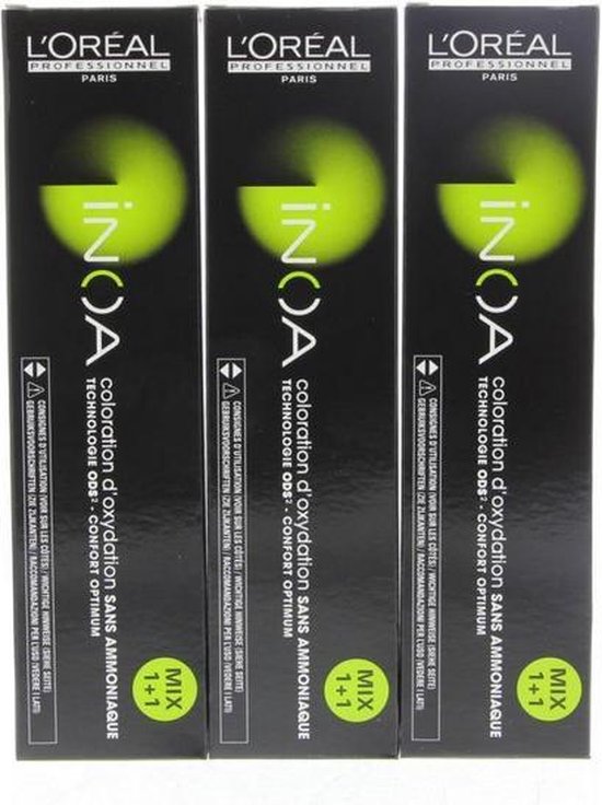 Coloration Capillaire L'Oréal Inoa Sans Ammoniaque - Flacon De 60 Ml - Neuf