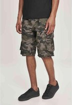 Urban Classics Cargo Korte broek -Taille, 42 inch- Belted Camo Cargo Ripstop Groen