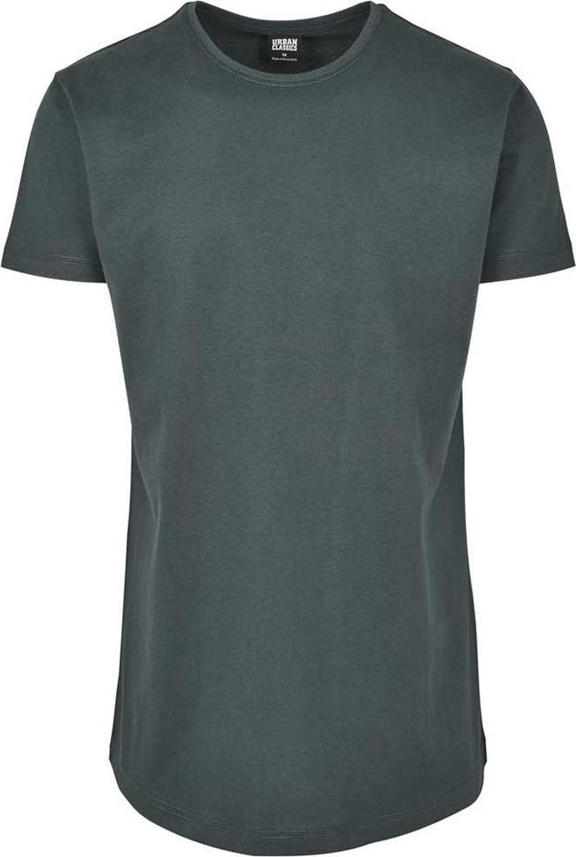 Urban Classics Shaped Long Heren T-shirt S Groen