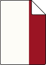 ESTAhome A4 proefstaal van behang strepen rood en blauw - 116528 - 21 x 26 cm
