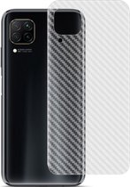 Voor Huawei P40 Lite / Nova 6 SE IMAK Carbon Fiber Pattern PVC Back Protective Film