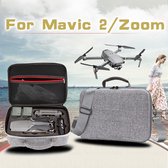 Schokbestendige waterdichte draagtas voor DJI Mavic 2 Pro / Zoom en accessoires, afmeting: 29 cm x 19,5 cm x 12,5 cm (grijs)