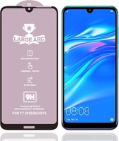 Voor Huawei Y7 (2019) 9H HD High Alumina Full Screen Tempered Glass Film