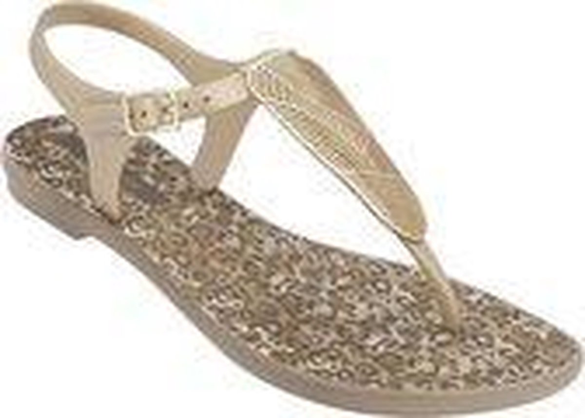 Grendha slippers Savannah sandal - maat 39 -dames - goud - bruin | bol.com