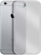 Siliconen hoesje voor Apple iPhone 6 / 6S - Transparant - Inclusief 1 extra screenprotector