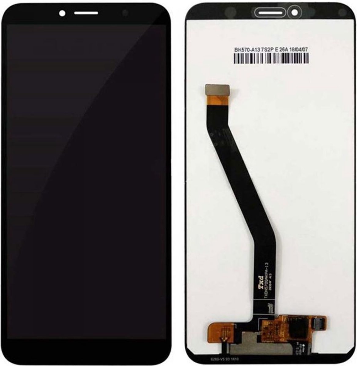 LCD / Scherm geschikt voor Huawei Y6 2018 - Zwart