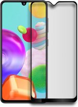 Screen Protector  - Tempered Glass geschikt voor Galaxy A41 - Full cover - Screenprotector - Zwart - Inclusief 1 extra screenprotector