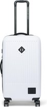 Herschel Trade Bagagekoffer Medium - White |   Trolley - Vierwielig - 73 cm - 70L - Levenslange Garantie - Wit