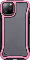 Voor iPhone 11 Pro Blade Series transparant acryl beschermhoes (roze)