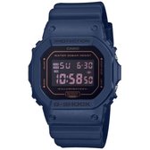 Casio - DW-5600BBM-2ER - G-Shock - horloge - Mannen - Blauw - Kunststof Ø 34x38 mm