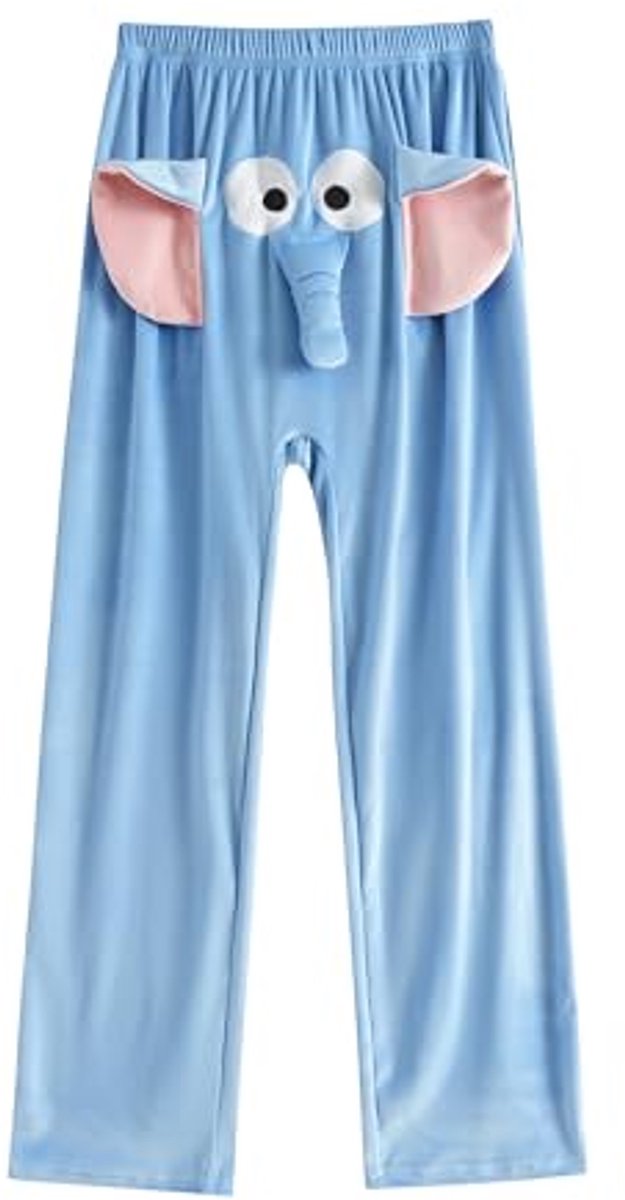 Grappige en Comfortabele Pyjamabroek voor Mannen en Vrouwen - Unisex Lounge Bottoms