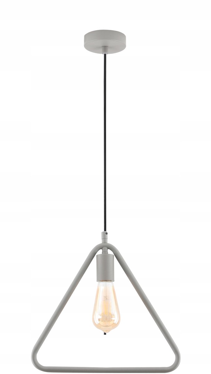 GIJA hanglamp Trineok E27 enkel grijs