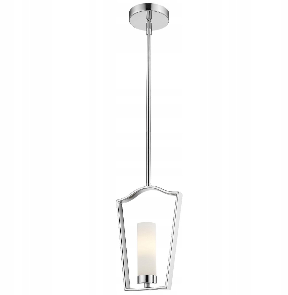 Cosmo Light DUBLIN P01216CH Hanglamp - Metaal & Glas, Zilver