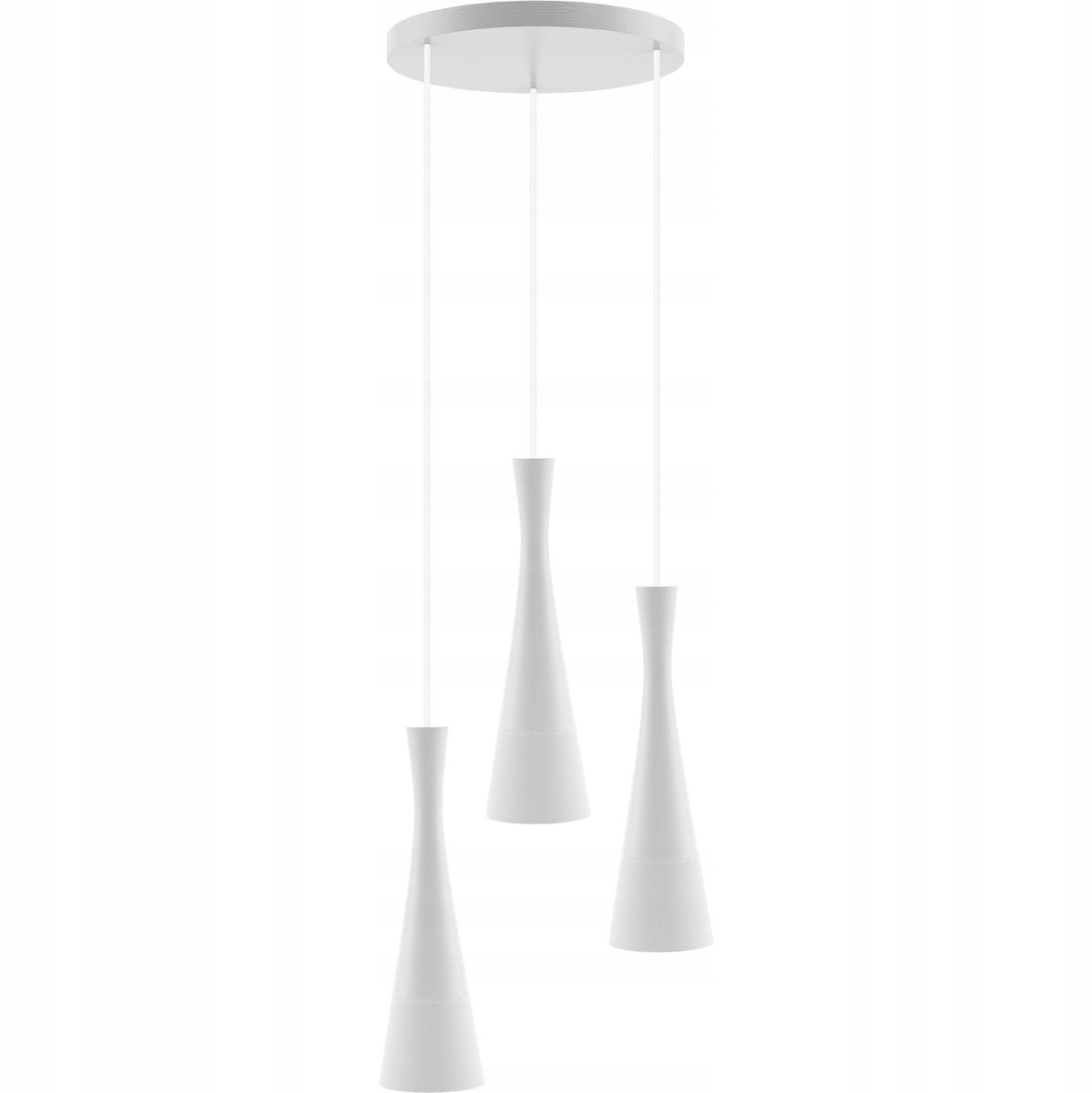 Hellux Vegas2 Hanglamp Wit Hout 3x GU10 - Stijlvol en Modern