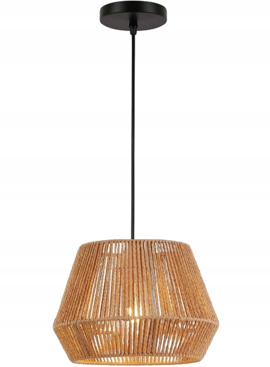 ERANKO Hanglamp Boho Krem - Natuurlijke Sfeer voor Elke Ruimte