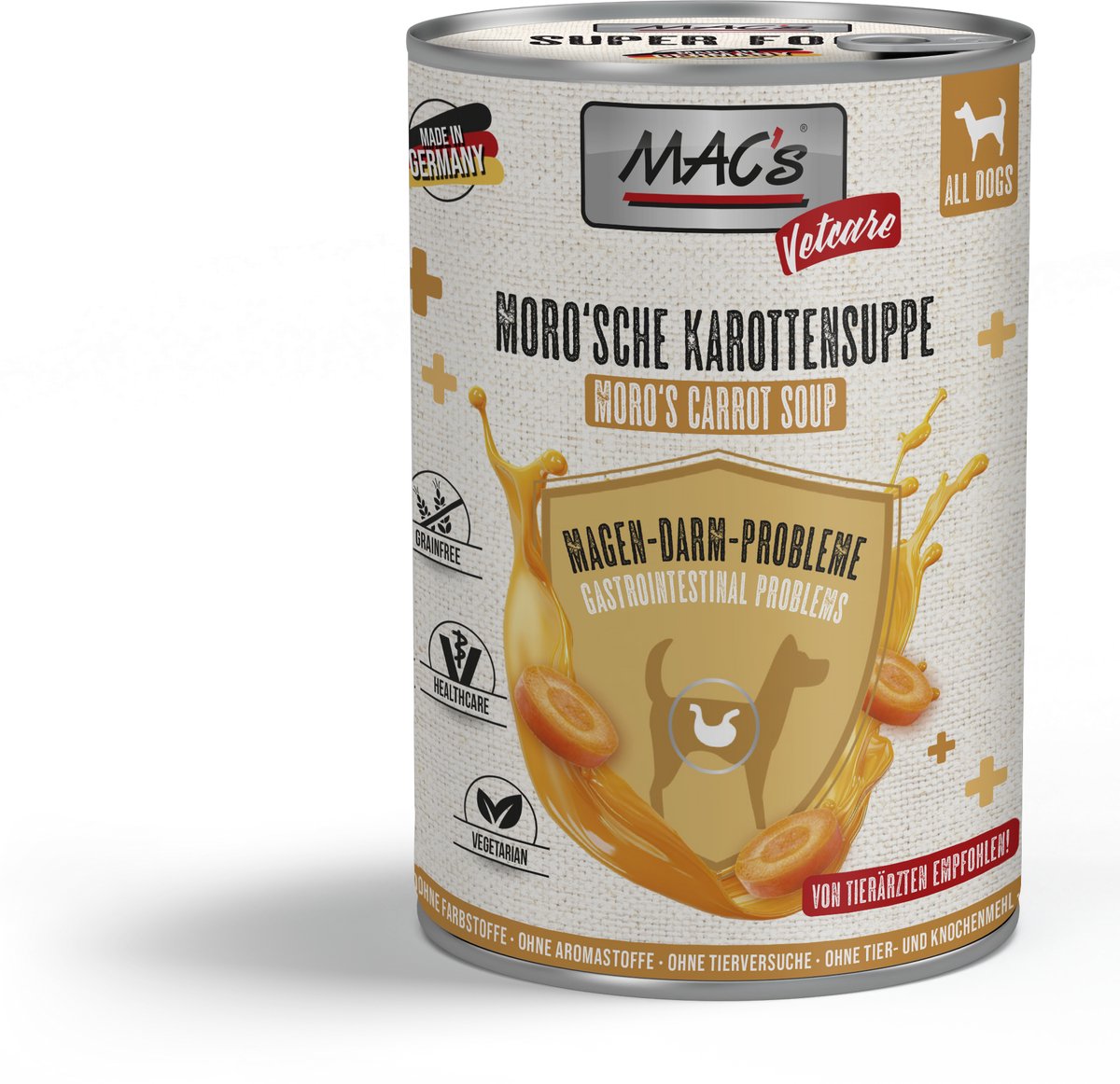 MAC's DOG Vetcare - Moro's wortelsoep - Standaard titel