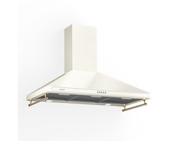 Klarstein Afzuigkap Voor De Keuken, Afzuigkap Recirculatie/Afvoer, Afzuigkap 90 cm, Afzuigkap Met Vaatwasserbestendig Filter, Stille Afzuiging, Afzuigkappen Met 630 m³/h Luchtstroom,5 m³/u 48 cm - voor Keuken - Vetfilter - Dampkap