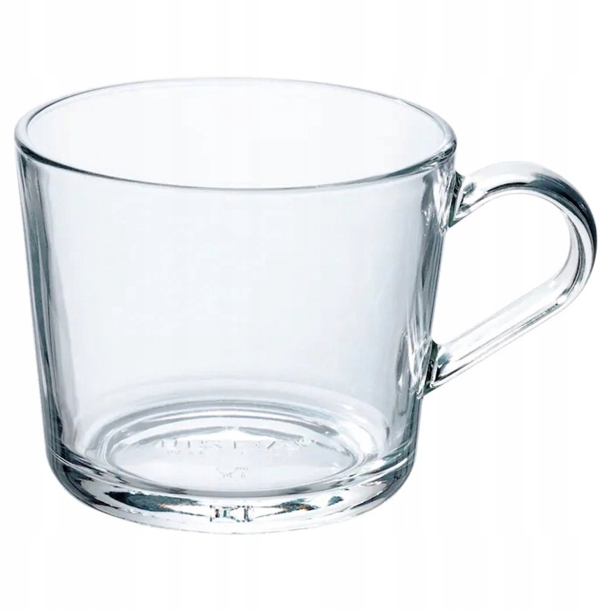 Glazen Mok 240ml - Helder Glas, Vaatwasmachinebestendig