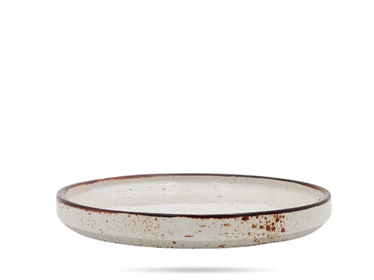 Keramiek Ceramica van Rustieke Krem Borst 20cm - Handgemact