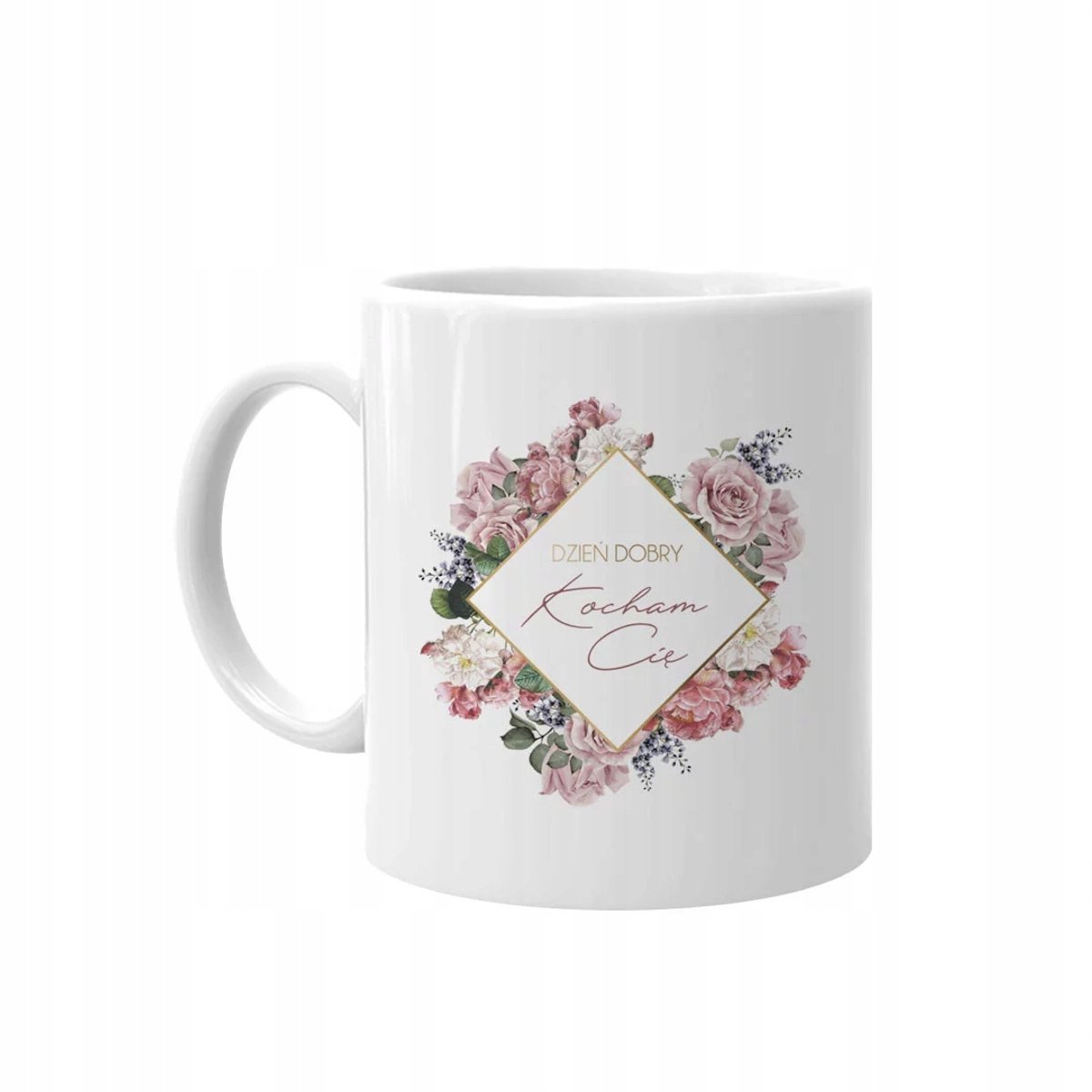 Unieke Keramische Mok "Goedemorgen, ik hou van jou" - Perfect Cadeau