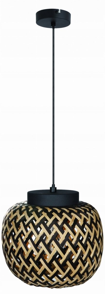 Reality Elaine Bamboe Hanglamp E27 - Natuurlijk & Stijlvol