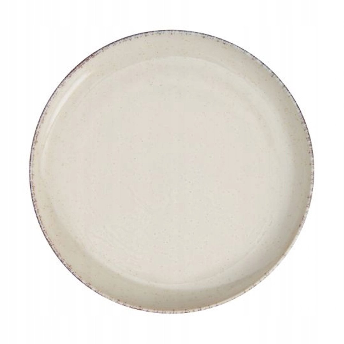 Ambition Craft Diepbord Beige Porselein 27 cm - Uniek Reactief Glazuur