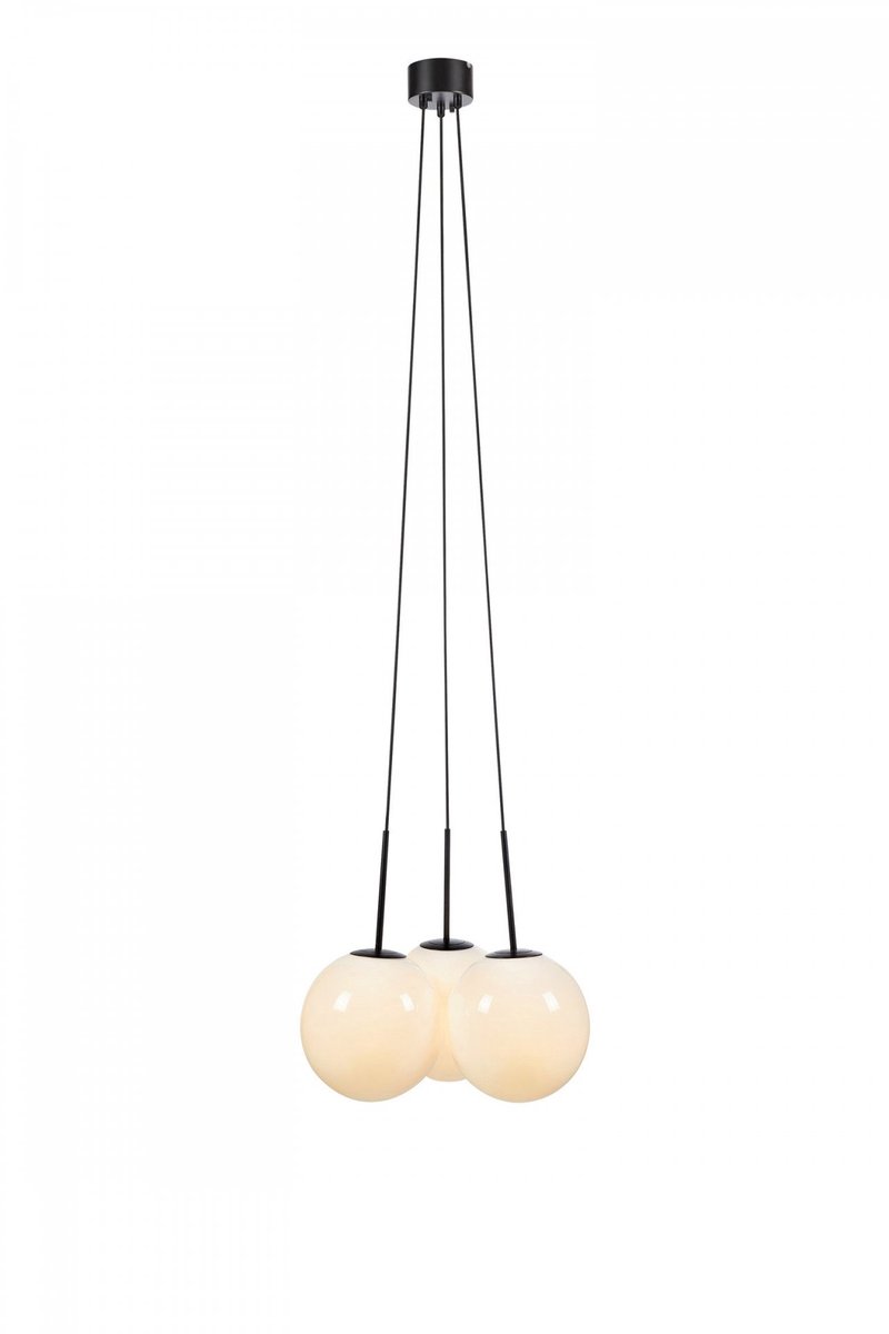Markslöjd Dione Hanglamp Zwart/Wit E14 3x40W
